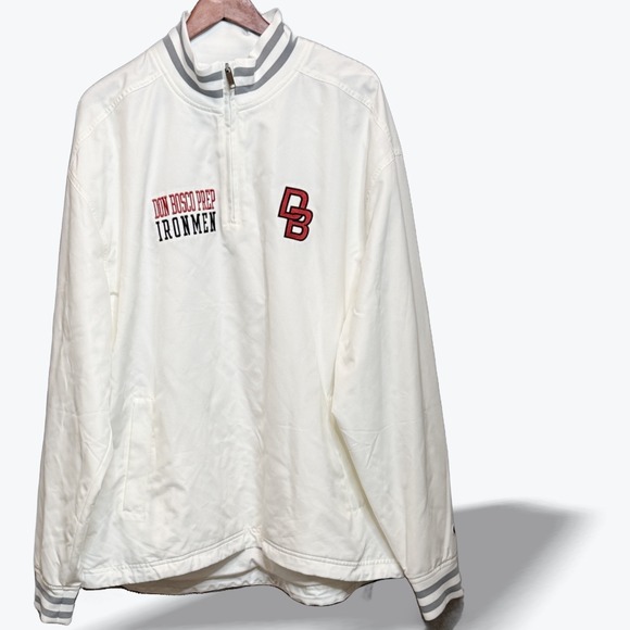 Don Bosco Prep Champion Anorak‎ Pullover Jacket 1/4 Zip Mens XL Ironmen RARE NEW